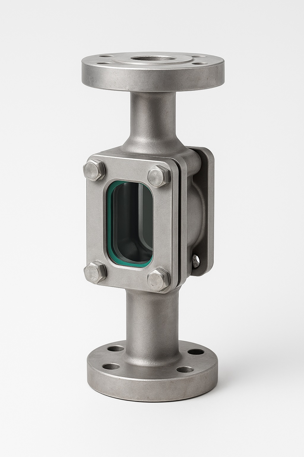Sight glass for visual inspection of steam and condensate