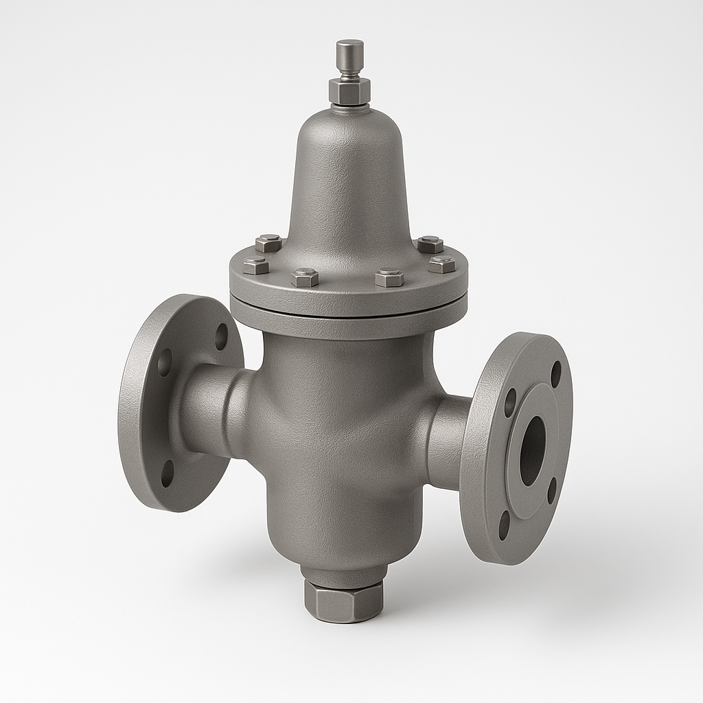 Pressure reducing valve for stable secondary pressure