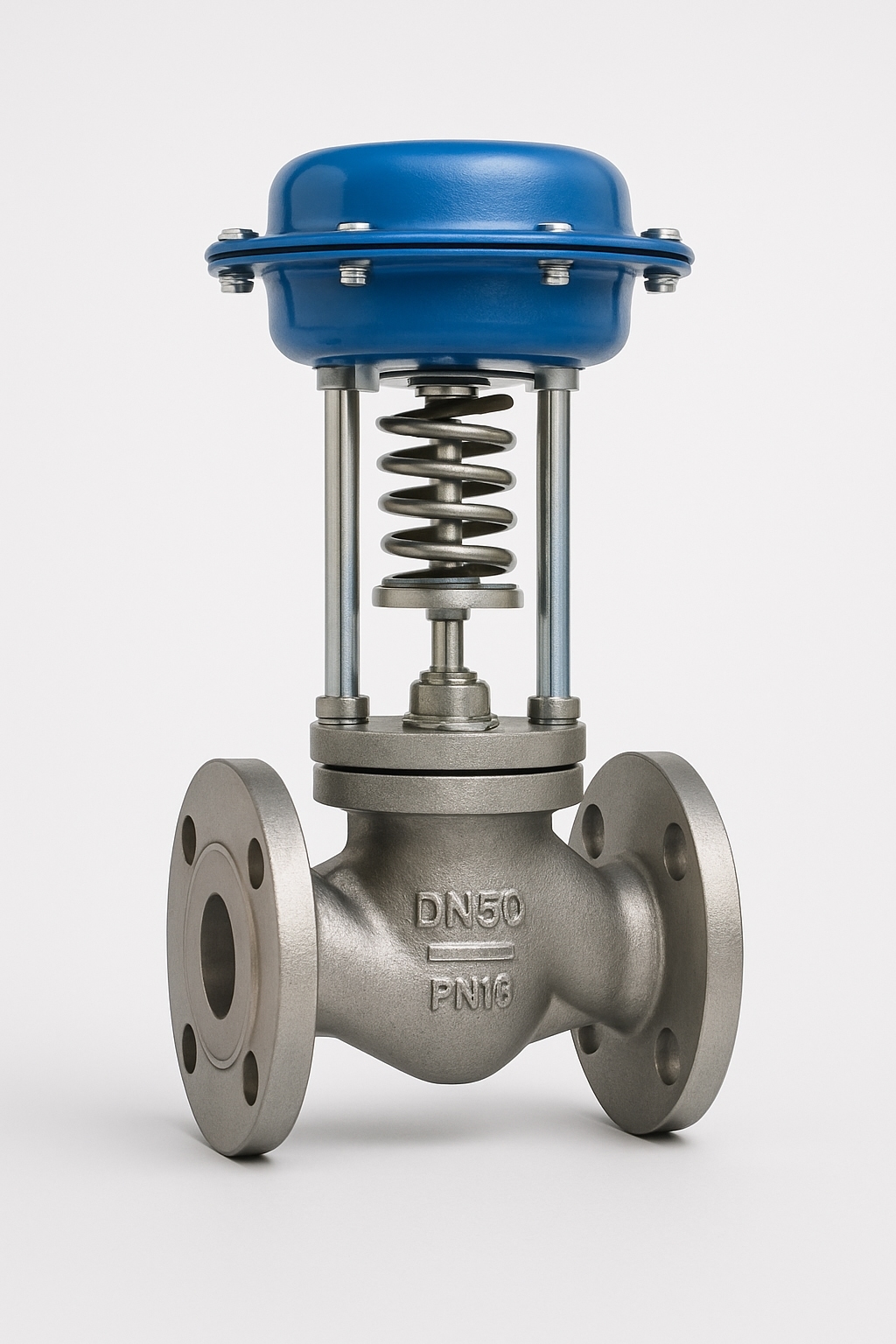 Control valve for process control – pressure, flow and temperature