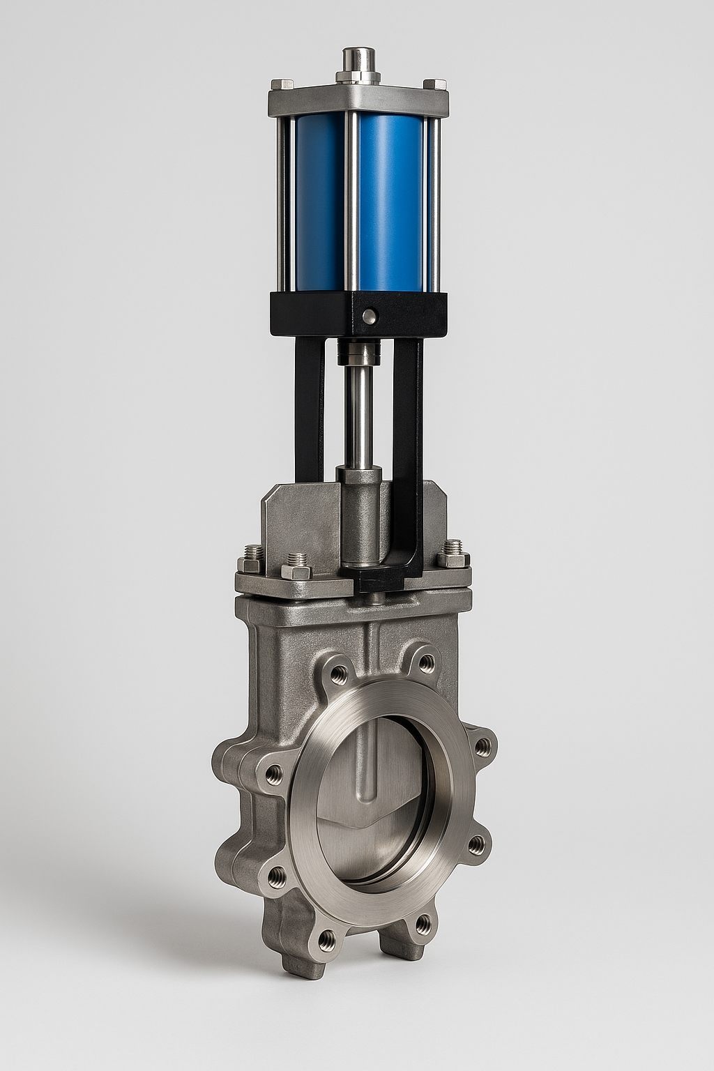Knife gate valve for industry – slurry, sludge and pulp